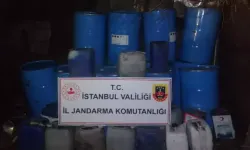 Sahte içki operasyonunda 12 ton etil alkol ele geçirildi