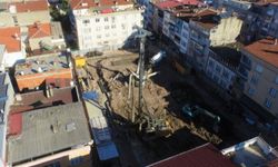Samsun'da otopark için ilk kazma vuruldu