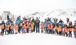 Erciyes kayak okulu oldu