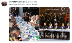 Bakan Varank'tan iftar sofrası karşılaştırması