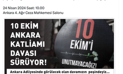 10 Ekim Ankara Katliamı Davası'na çağrı