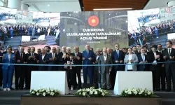 Çukurova Uluslararası Havalimanı açıldı