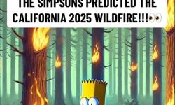 Simpsonlar, Los Angeles'deki büyük yangını 20 yıl önce bildi mi?