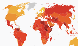 Türkiye, Yolsuzluk Algı Endeksi'nde 180 ülke arasında 107. sırada