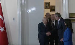 DEM Parti heyeti, MHP Genel Başkanı Bahçeli ile bir araya geldi
