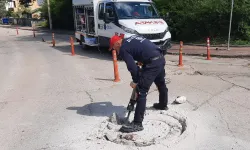 Kocaeli'de yol güvenliği için baca ve ızgaralar yenileniyor