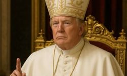 Trump, Papa olarak resmeden bir fotoğraf paylaştı