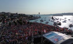 Saadet Partisi'nin çağrısıyla binlerce kişi Üsküdar'da "Özgür Gazze" mitingine katıldı