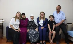 Şehit ailesine Ovalıoğlu'ndan ziyaret