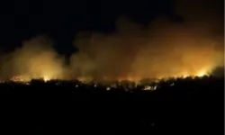 Osmaniye'de orman yangınına müdahaleye giden arazöz devrildi