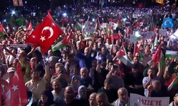 "Gazze'ye Umut Işığı Ol" yürüyüşü gerçekleştirildi