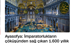 CNN'de Ayasofya için sponsorlu haber