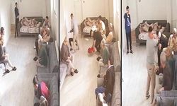Özel bakım merkezinde şiddet kameralarda