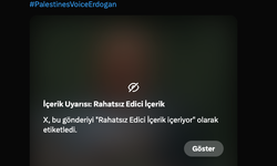 Adalet Bakanı'nın paylaşımına X'ten 'Rahatsız edici içerik' uyarısı