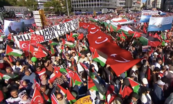 Ankara'da, "Gazze Kararlılık Yürüyüşü"
