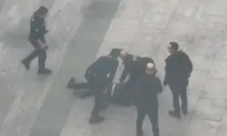 Çağlayan Adliyesi önünde bir kişi havaya ateş açtı, kendini yaraladı