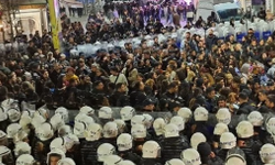 Kadına yönelik şiddetle mücadele eyleminde 14 gözaltı