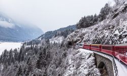 Kartpostallık ve benzersiz Avrupa tren yolculukları