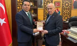 Esenyurt Belediye Başkanlığı görevinden uzaklaştırılan Özer, MHP Genel Başkanı Bahçeli'yi ziyaret etti