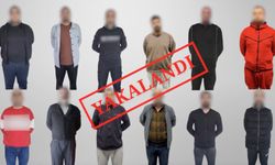 Uluslararası düzeyde aranan 12 kişi Türkiye'ye getirildi