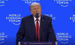 Trump, Davos'ta yine "büyük, güzel bir buz parçası"nı istedi