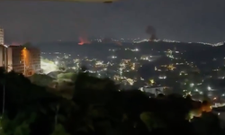 Trump'ın hedefindeki Venezuela'nın başkentinde patlama sesleri