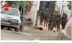 İsrail askerlerinin 14 yaşındaki çocuğa kan donduran infazı kamera kayıtlarında