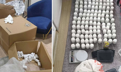 İzmir'de yaklaşık yarım milyon sentetik ecza maddesi ele geçirildi