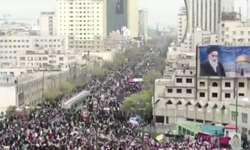 Tahran'da miting alanı yakınında patlama