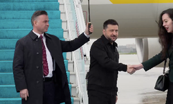 Ukrayna Cumhurbaşkanı Zelenskiy, Cumhurbaşkanı Erdoğan ile görüşmek üzere  İstanbul'a geldi