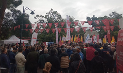 Samsun Onur Anıtı önünde CHP tahliyesine protesto