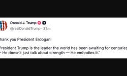 Trump'tan, Erdoğan'a bir garip teşekkür!