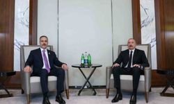 Dışişleri Bakanı Hakan Fidan, Azerbaycan Cumhurbaşkanı İlham Aliyev ile bir araya geldi