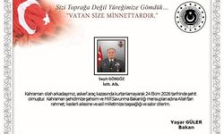 MSB: Askeri araç kazasında Albay Sayit Gökgöz şehit oldu, 2 personel yaralandı