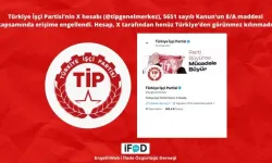 Türkiye İşçi Partisi’nin X hesabına erişim engeli