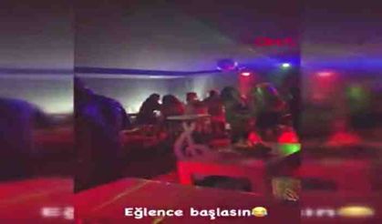 Antalya'da bir villada maskesiz mesafesiz eğlence