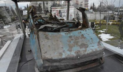 Eskişehir'de Uğur Mumcu'nun otomobili sergileniyor