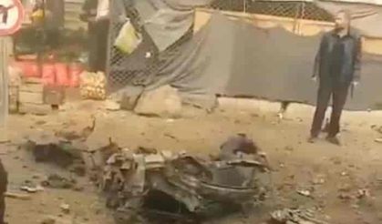 Zeytin Dalı Harekatı bölgesinde bombalı araç saldırısı: 3'ü ağır 10 sivil yaralandı