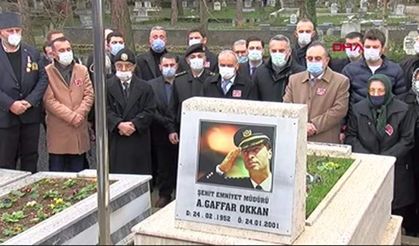 Suikaste uğrayan Ali Gaffar Okkan mezarı başında anıldı
