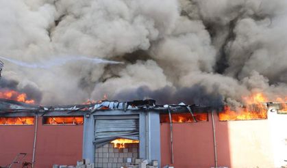 Harran Üniversitesi'ndeki yangın korkuttu