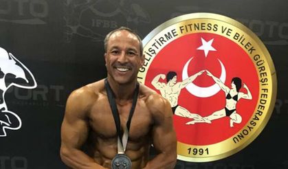 Zayıflamak için başladı, fitness şampiyonasında madalya kazandı