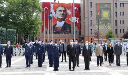 Atatürk’ün Eskişehir’e gelişinin 101. yıl dönümü törenle kutlandı