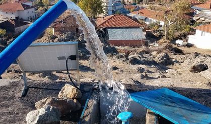Manisa Demirci'de Yeğenler sağlıklı suya kavuştu