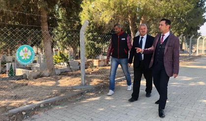 Manisa'da mezarlıkların güvenliği Büyükşehir'le sağlanıyor