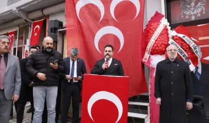 MHP Mardin Yeşilli İlçe Teşkilatı'nın yeni hizmet binası açıldı