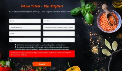 Milas Belediyesi, talepte bulunan vatandaşlara yerel tohum gönderiyor