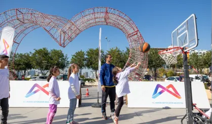 Sporbüs ile çocuklar eğlenceli tatil yaptı