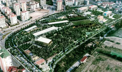 Kayseri Talas Millet Bahçesi'nde sona geliniyor