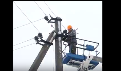 Ukrayna, kara kışta karanlık ve soğukta