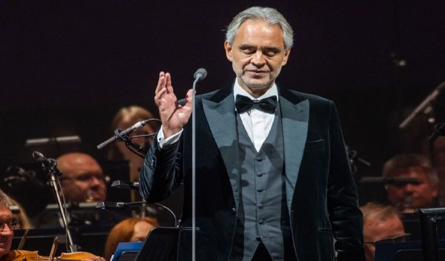 Ünlü tenor Bocelli: Yeter ki barış olsun ben sesimden feragat edebilirim